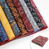 matagorda new designer gravata paisley flower pocket square handkerchief 100 silk hanky men suit pocket accessory cravat scarf