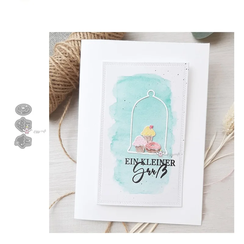 Новые металлические режущие штампы для украшения торта в виде пончика