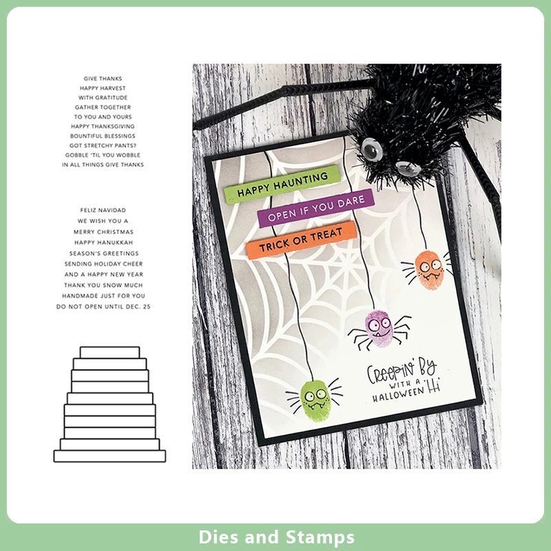 Мини полоски буквы металлические штампы и прозрачные сделай сам скрапбукинг