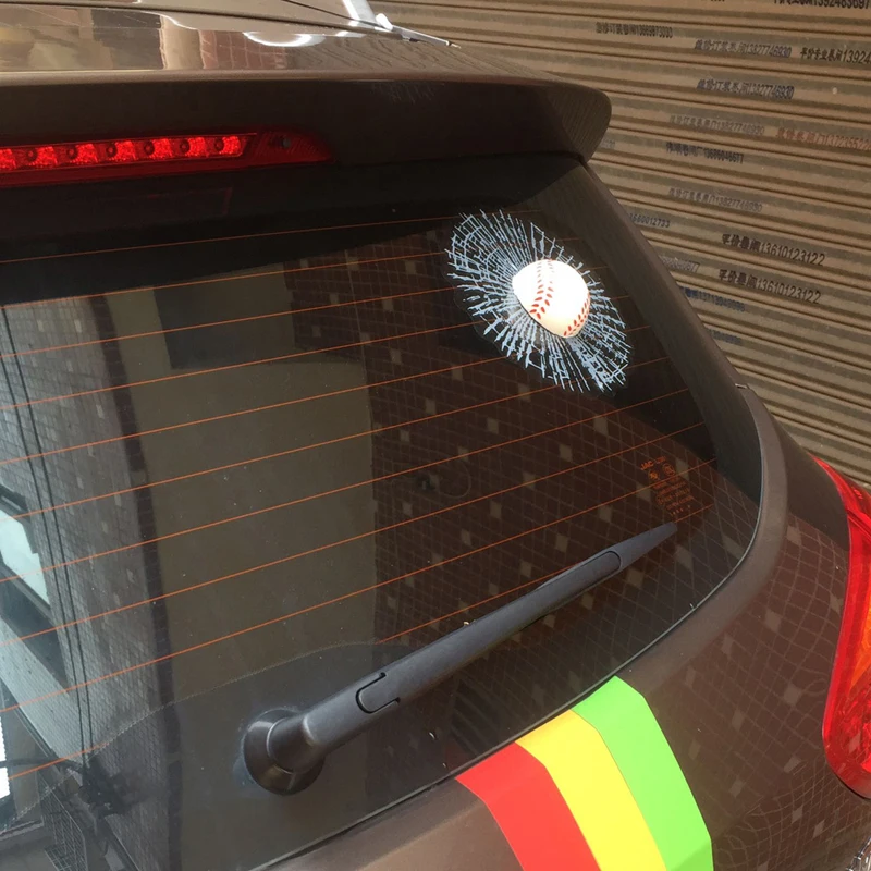 3D Автомобильная наклейка s смешной Авто Стайлинг мяч хиты на кузов и окна