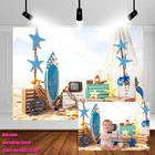 Avezano день рождения ребенок душ Портрет фон новорожденный лето тропический пляж звезда фотография фоны студия фотозон Декор