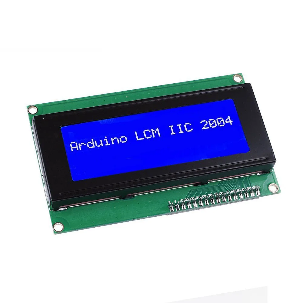 Модуль цифрового ЖК дисплея 20x4 LCD 2004 IIC/I2C/TWI PCF8574 для Arduino Uno r3 Mega 2560 Raspberry Pi Avr