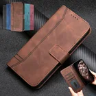 Чехол для телефона Samsung Galaxy S7 Edge S8 S9 S10 S20 S21 FE Plus Ultra Note 8 9 10 20 Lite, кожаный чехол-книжка с картой и популярным текстом