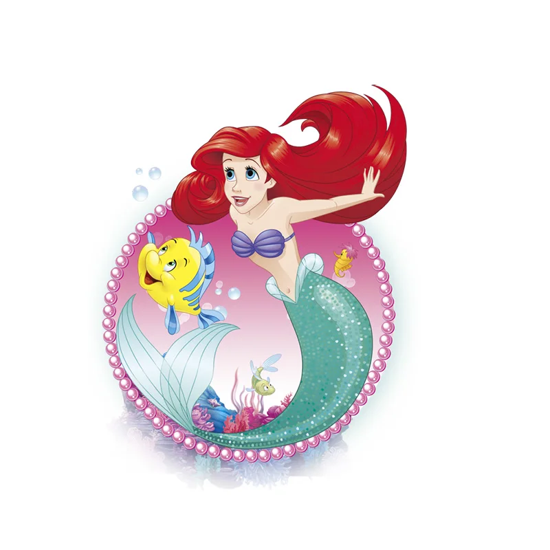 Disney Белоснежка Принцесса настенные наклейки детские комнаты мультяшное украшение для дома 20*30 см настенные наклейки ПВХ художественная Мураль Сделай Сам обои - Цвет: A009-P