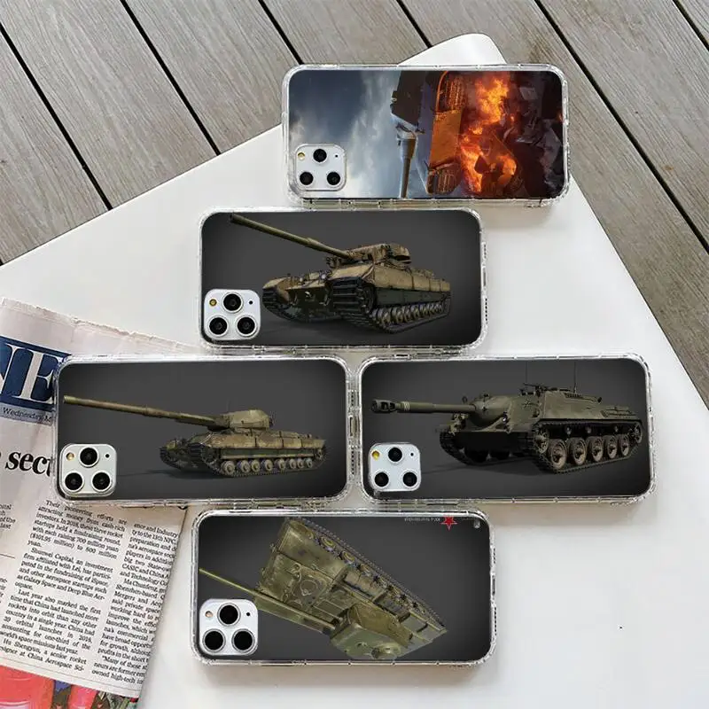 

world of tanks Phone Case Phone Case For iPhone 6 7 8 Plus 11 12 ProMax X XR XS Max SE Soft cover