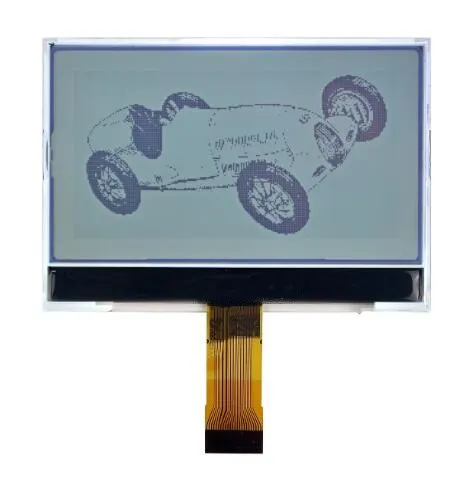 3.2 inch 24PIN COG FSTN 256128 LCD Screen ST75256 Controller SPI/I2C/Parallel Interface White/Blue Backlight | Электронные
