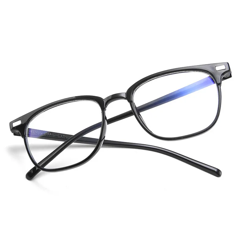 IBOODE 2019 Fashion Glasses frame computer glasses transparent eyeglasses versatile flat mirror Finished product |