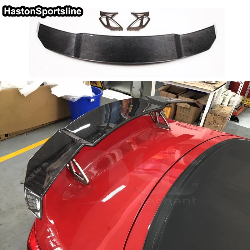 

Universal V Style Real Carbon Fiber Rear Spoiler Trunk Wing for Audi A3 A4 A5 A6 A7 A8 TT R8 Sedan Car Accessories