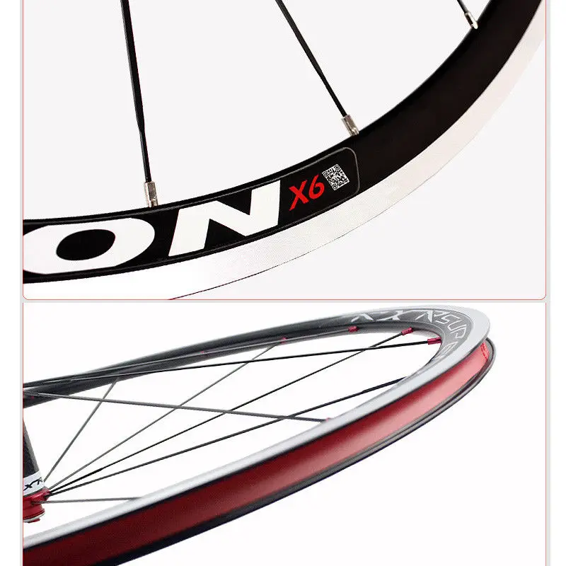 Колеса 700C из сплава колеса для дорожного велосипеда V-тормоз алюминиевая