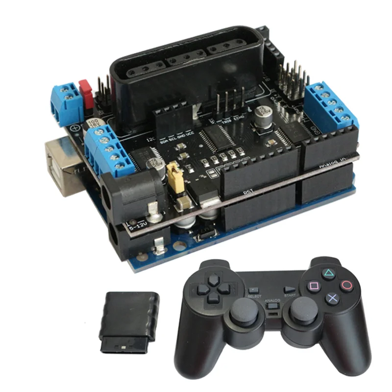 Плата управления двигателем для Arduino интеллектуальная плата привода двигателя