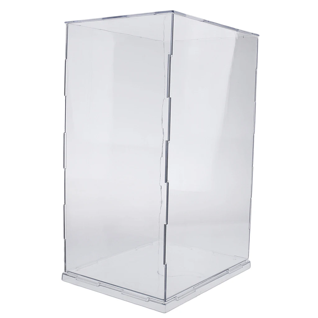 

Clear Acrylic Display Box Case Model Dustproof Protection Toy 8x8.5x14"