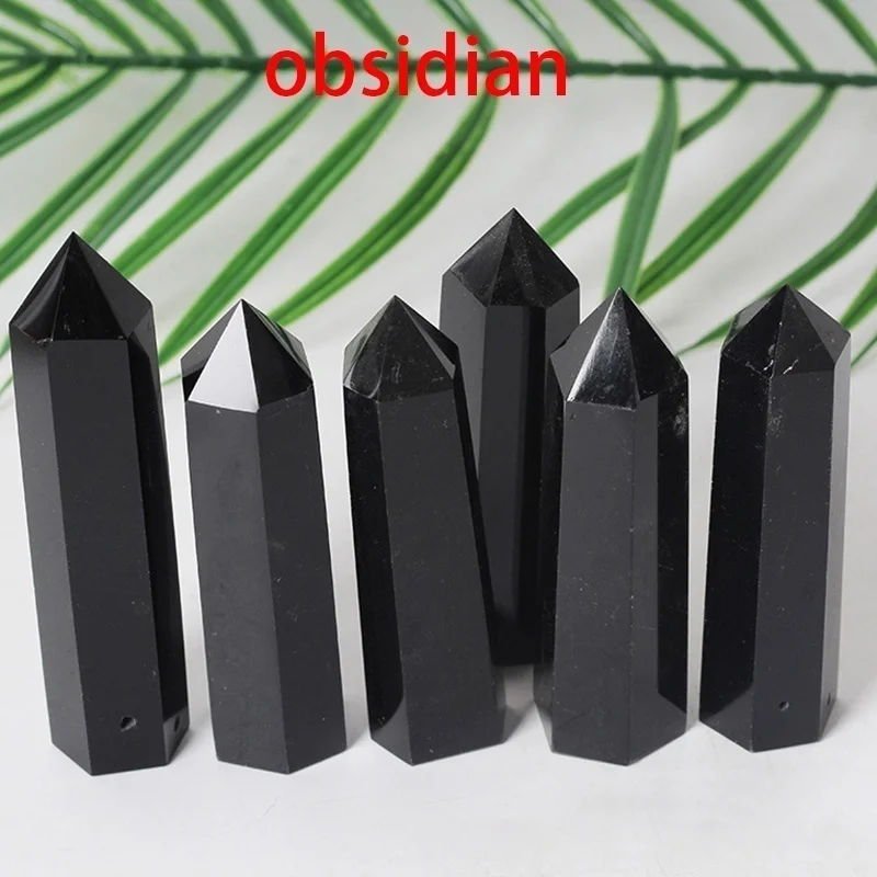 1 шт. натуральный кристалл точечная энергетическая колонна обелиск ручная