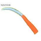 Бытовой инструмент маленький пильный нож-серп цельный стальной Малый серп лезвие для резки пластиковой пленки для серпа