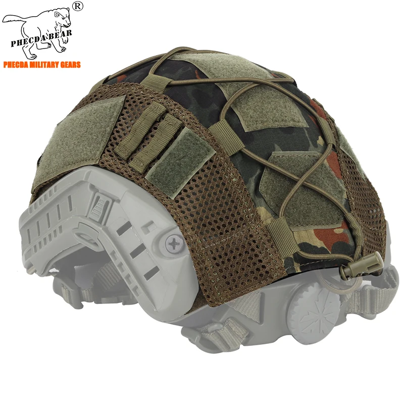 Чехол для шлема PHECDA BEAR 65 35 Полиэстер Хлопок камуфляж армейские фанаты