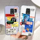 Чехол для Xiaomi Redmi Note 9 10 Pro 8 10s 9A 9C 9S 7S 8T 9i Mi 11 Lite