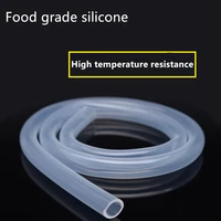 1m 3m 5m food grade transparent silicone tube rubber hose 4 5 6 8 10 12mm out diameter flexible milk hose beer pipe silica gel