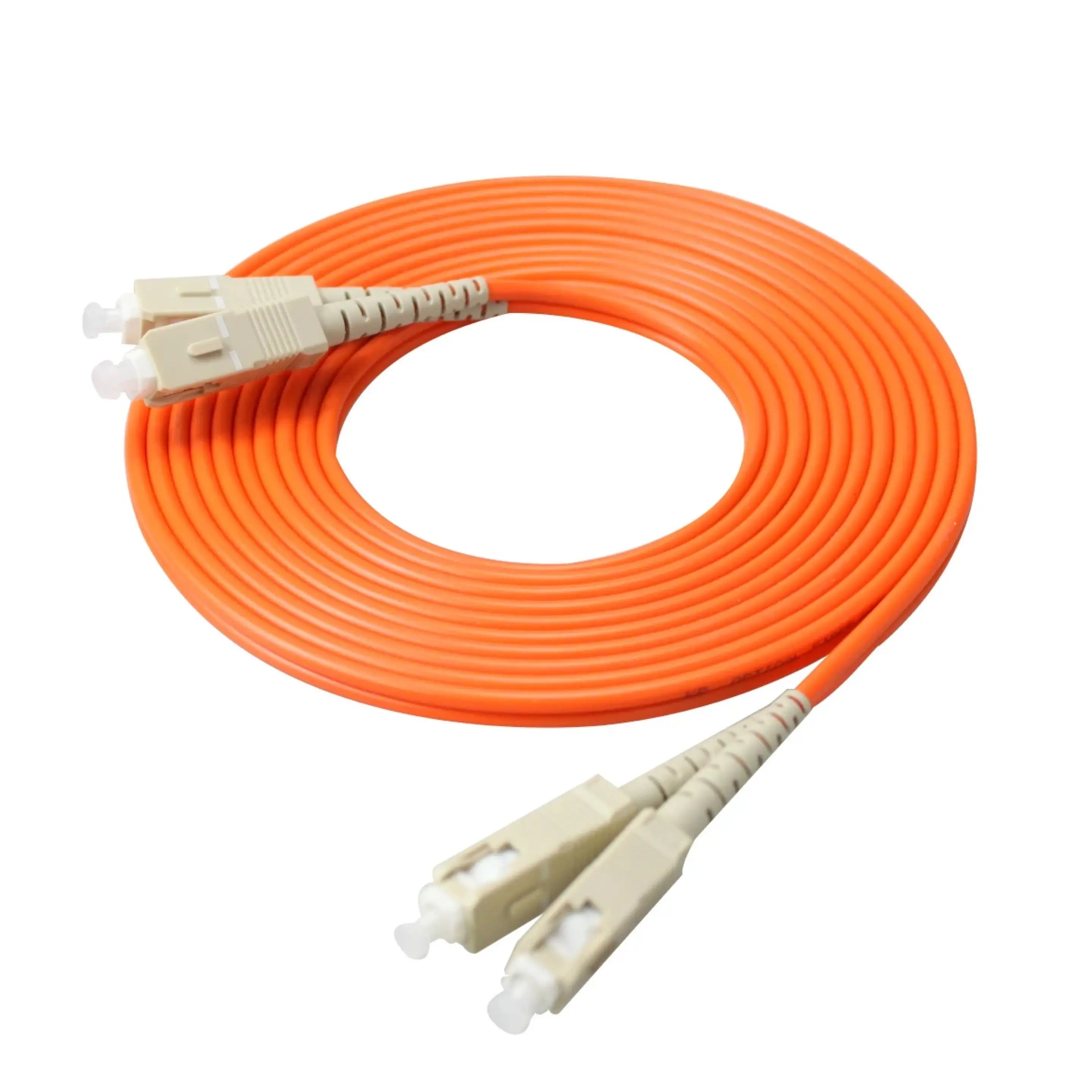 

Optical Fiber Jumper Patch Cord Cable,SC/UPC-SC/UPC,3.0mm Diameter,OM1 Multimode 62.5/125,Duplex