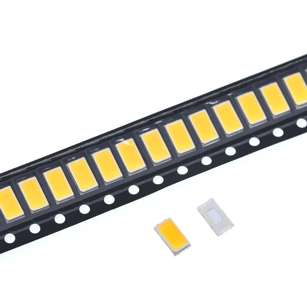 100 шт 5630/5730-CW/WW 0.5W-150Ma 50-55lm 6500K белый светильник SMD 5730 5630 Светодиодный 5730 Диоды(3,2~ 3,4 в
