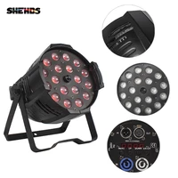 shehds led zoom par 18x12w rgbw 4in1 rgbw rdm function dmx control suitable for bar dj disco theater wedding effect light