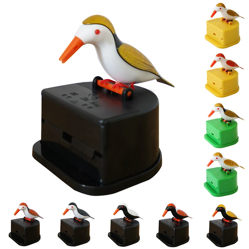 Новые милые маленькой птичкой на рукаве контейнер для зубочисток Автоматический