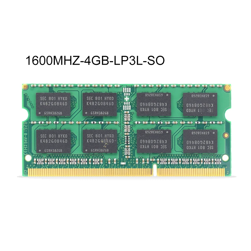 Latumab 4 ГБ 8 DDR3L1600mhz PC3L 12800 память для ноутбука SoDimm Память Ram 204 Pins Высокое качество