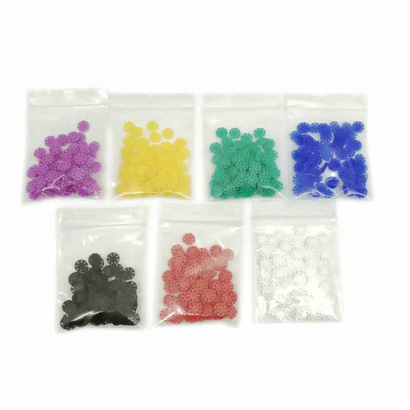 100 шт. Endo корень канал файл дезинфекция маркировка круг зубной знак Кольцо