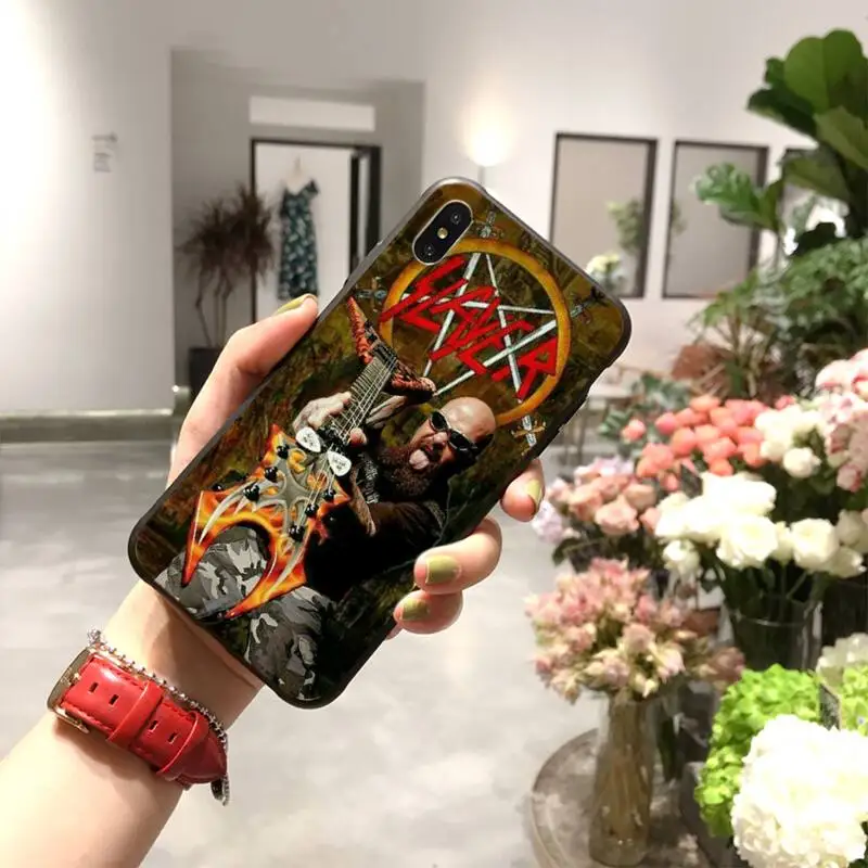 penghuwan slayerthrash heavy metal band phone case for iphone 11 pro xs max 8 7 6 6s plus x 5s se 2020 xr case free global shipping