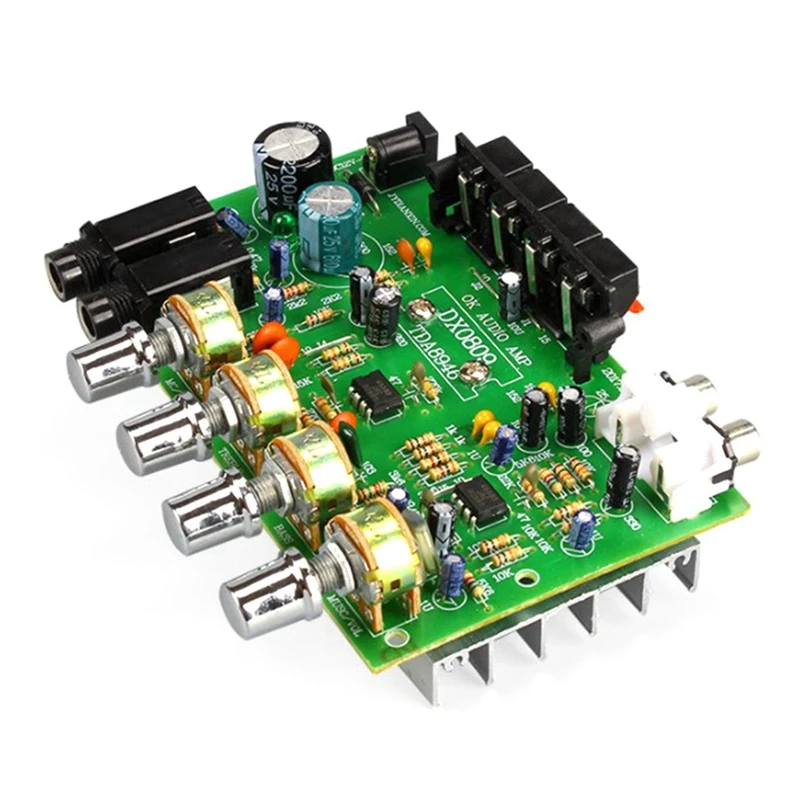 

1Pcs XH-M173 Microphone Amplifier Board Karaoke Reverberation & 1Pcs 40W+40W TDA8944 Stereo Audio Amplifier Board