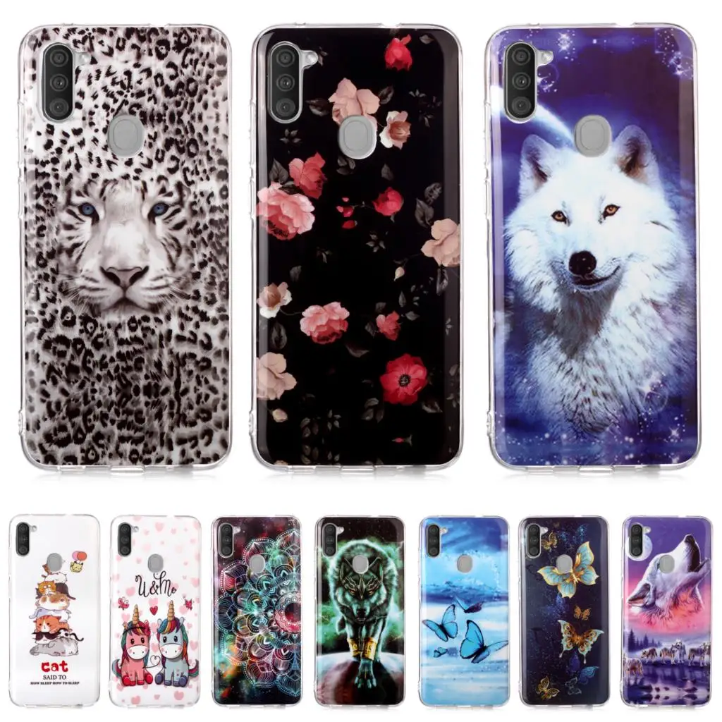 Светящиеся цветы ТПУ протектор для ajax Huawei Honor 8S Movil Caso cellular Y5 2019 8A 10 Lite Пластиковые