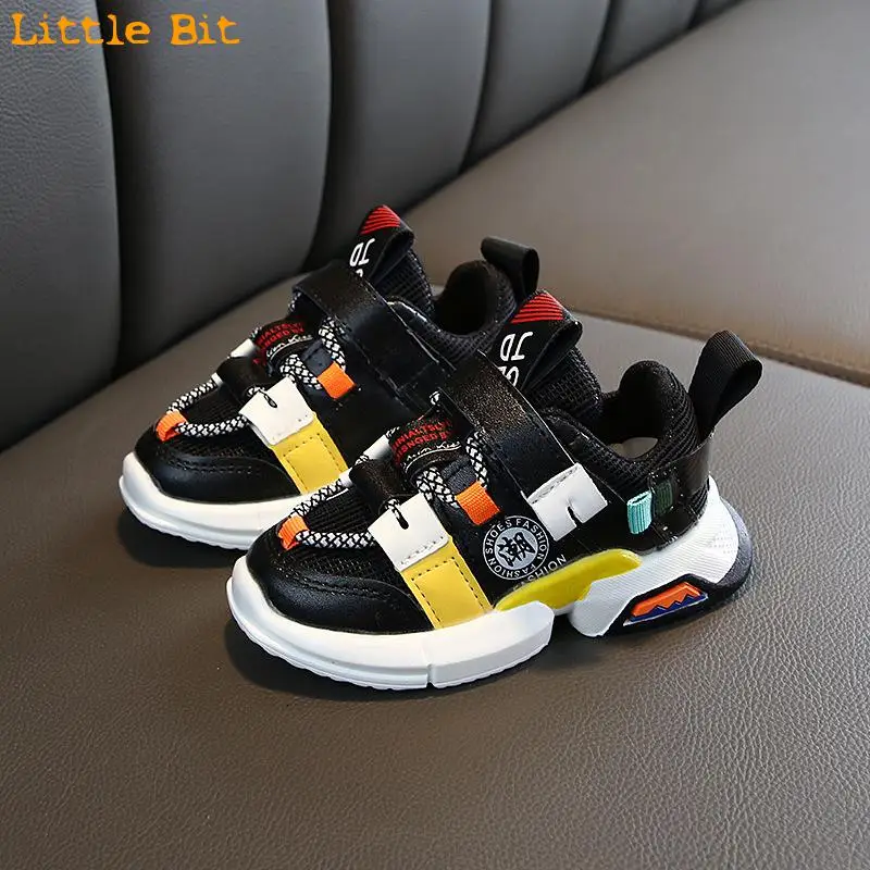 

Boys Sneakers 2021 Spring And Autumn New Color Matching Light Casual Shoes For Children Breathable Big Girls