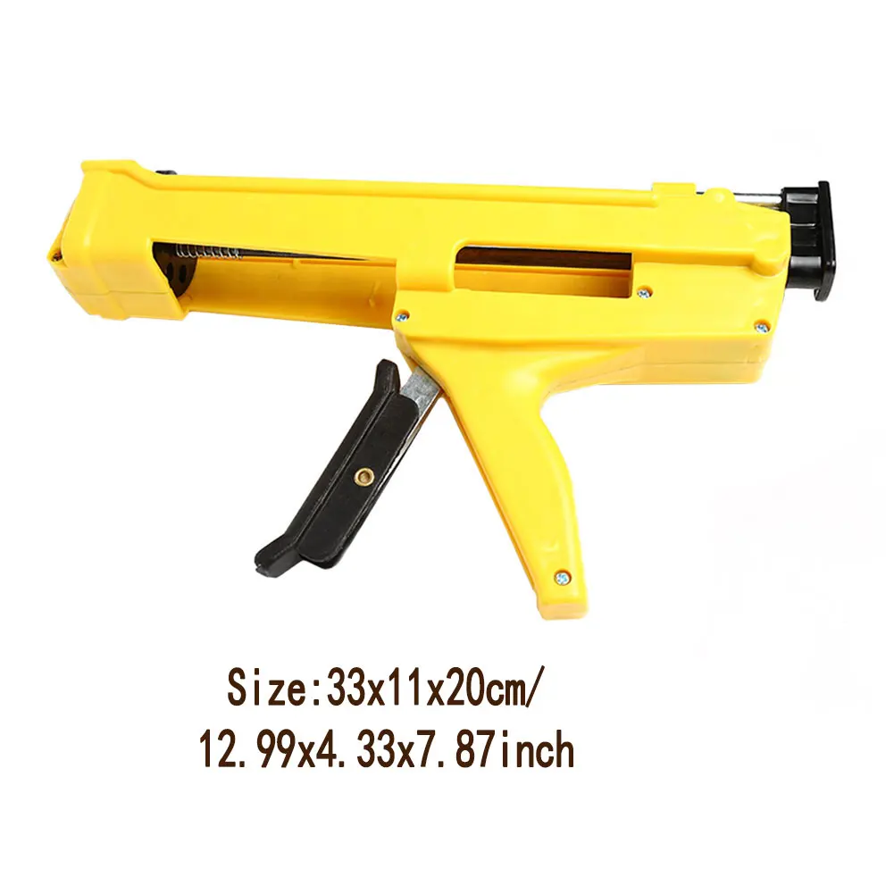 

Glue Tools Manual Melt Glue Heavy Duty Adhesive Cartridge Applicator5:1Thrust Ratio For Door Window Filling Glue Spray Tools