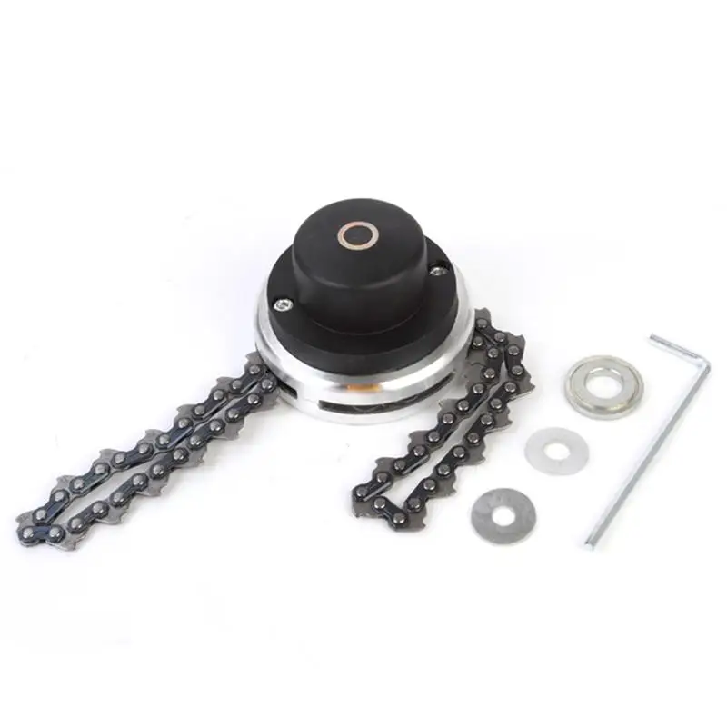 

Trimmer Head Universal Lawn Mower Chain Grass Brush Cutter Head Replacement for Garden Lawnmower Weed Trimming Tools