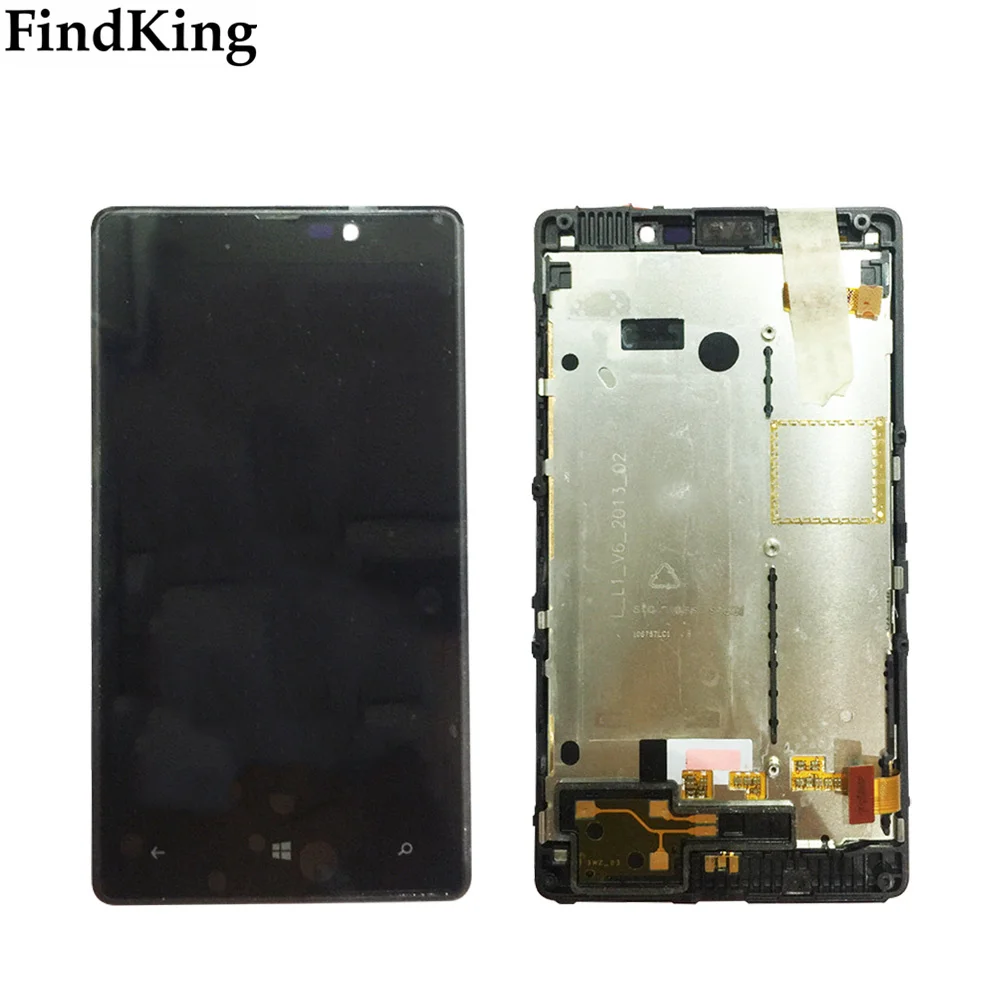 

800x480 ЖК-дисплей для Nokia Lumia 820 ЖК-сенсорный экран + рамка дигитайзер детали сборки для Nokia Lumia 820 ЖК-инструменты