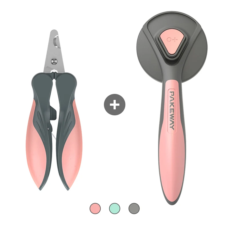 

Pet Cat Hair Shedding Comb Cat Brush Dog Comb Professional Pet Nail Clipper Pet Grooming Tool Hair Removal Comb For Dogs Cats