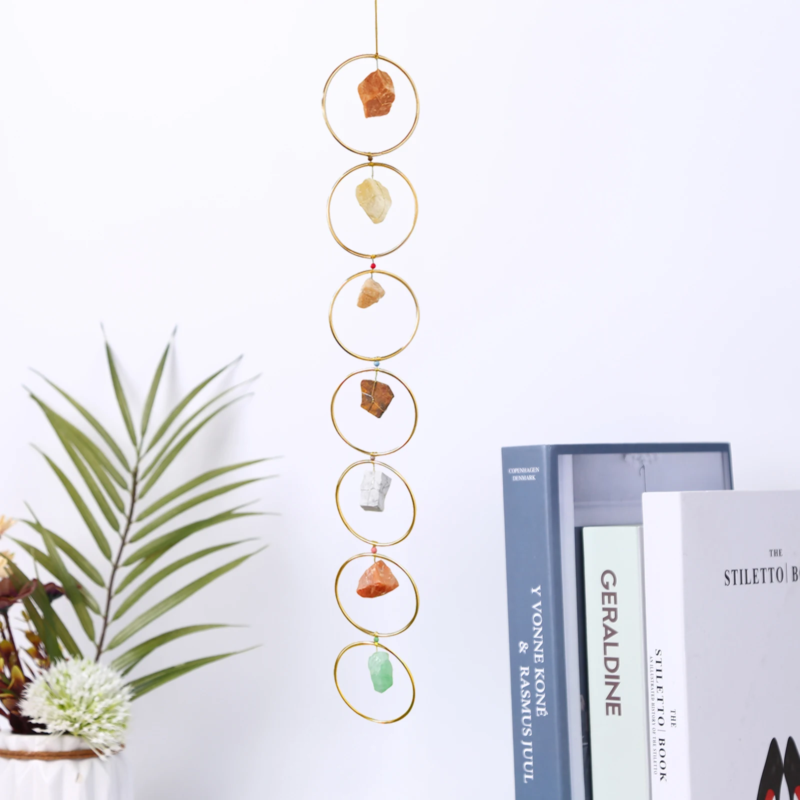 

Домашний декор, Хрустальная подвеска, подвесная занавеска, ветрянки, 7 чакр, восстанавливающие камни, подвеска «Ловец Солнца», Радужный ветр...