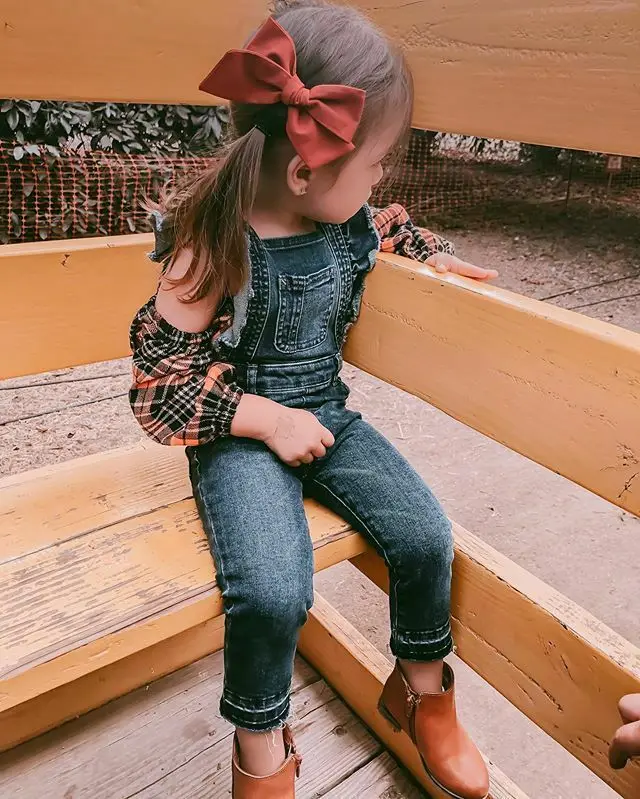 2020 модные От 1 до 6 лет с рукавами фонариками открытыми плечами укороченный