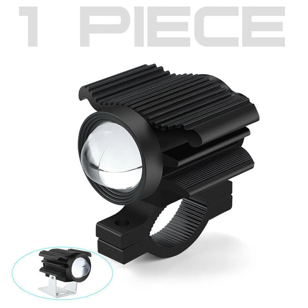 

Motorcycle Spot Fog Light LED Headlight Driving Work Lamp Yellow White Hi-Lo 10V-28V DC/AC High Beam Auxiliary Lamp Spot Lamp