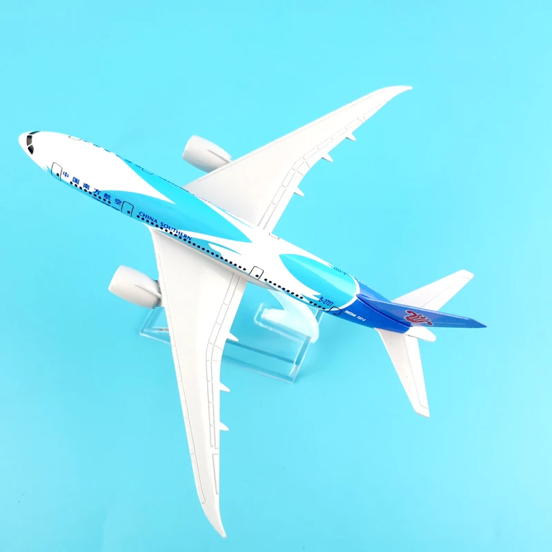 16CM 787 AIR CHINA SOUTHERN METAL ALLOY MODEL PLANE AIRCRAFT TOY AIRPLANE BIRTHDAY GIFT | Railed/Motor/Cars/Bicycles