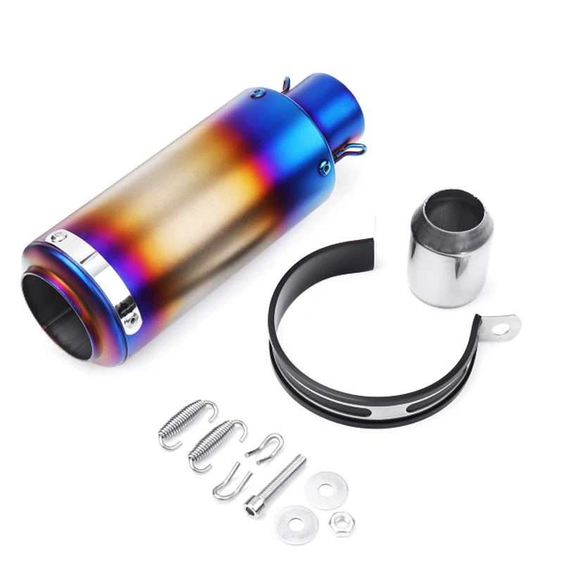 Free shipping 51mm/60mm inlet motorcycle pipe escape exhaust sc Muffler for gp-project with DB killer universal pitbike vespa |