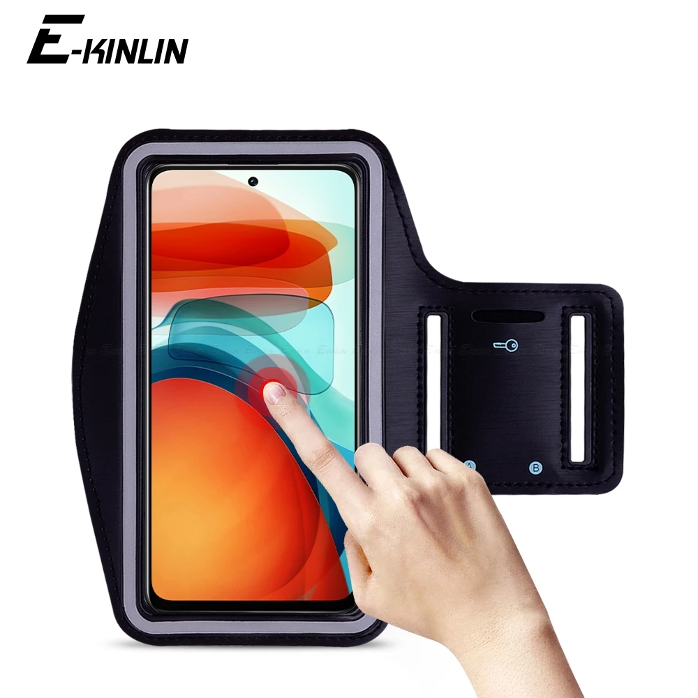 Спортивная сумка для занятий бегом и велоспортом XiaoMi Redmi Note 10S 10 9 Power 9T 9S 8T 8 7 Pro Max Plus