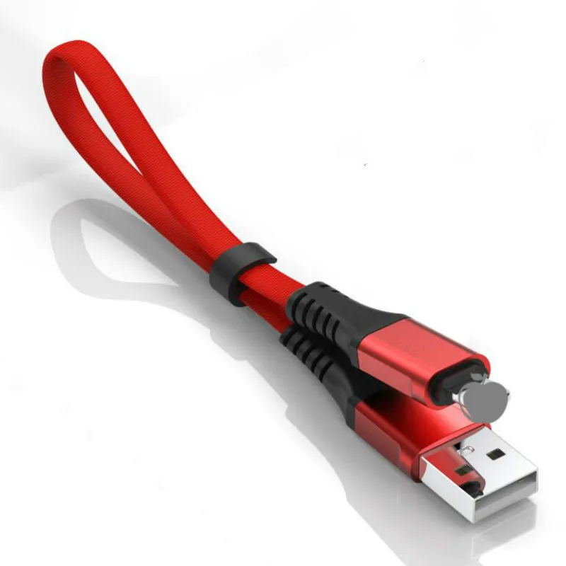 Для iPhone usb type c кабель micro usb мини-брелок для зарядки Micro USB кабель для передачи данных для samsung s9 зарядка для айфона xiaomi redmi note 7 кабель iphone 5 5s Xr sкабели для мобильных usb кабель - Цвет: Red for iPhone