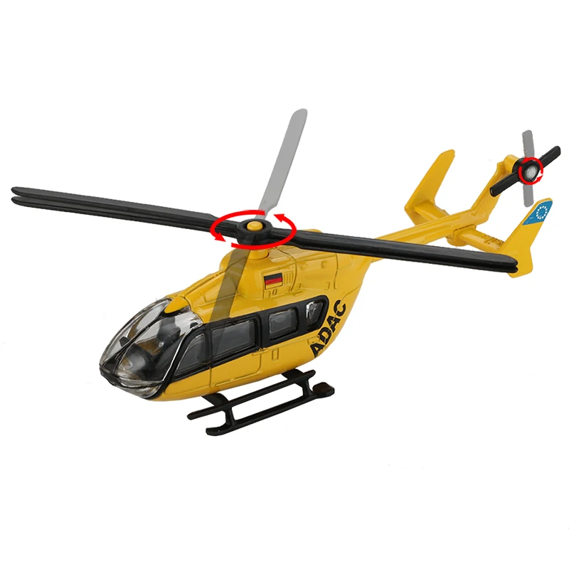 Siku 1: 87 скорая помощь игрушка скорая помощь модель вертолета Спасательная команда самолет обычный грузовик модели игрушки для детской коллекции