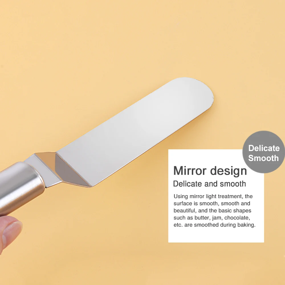 Шпатель для торта из нержавеющей стали 6/8/10 дюймов|Принадлежности выпечки| |