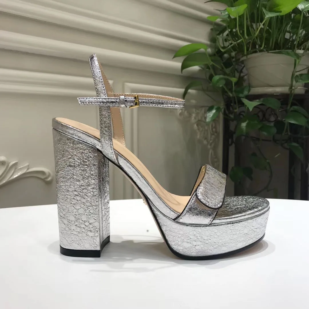 

Ollymurs brand summer sandals women thick heel super high heel sandals waterproof platform women sandals leather women shoes