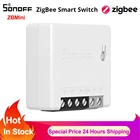 Умный выключатель Sonoff Zigbee ZBMINIBasic сделай сам, двухсторонний мини-переключатель с голосовым управлением через eWelink Alexa Google Home