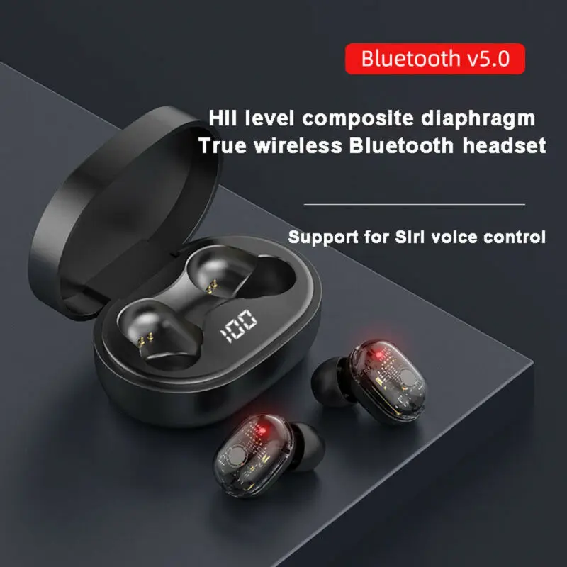 TWS стереонаушники с поддержкой Bluetooth 5 0 и двойным динамическим Драйвером|Наушники