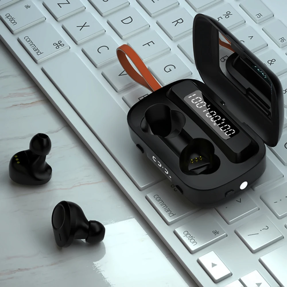 Наушники вкладыши TWS Bluetooth V5.1 наушники Беспроводной Водонепроницаемая гарнитура