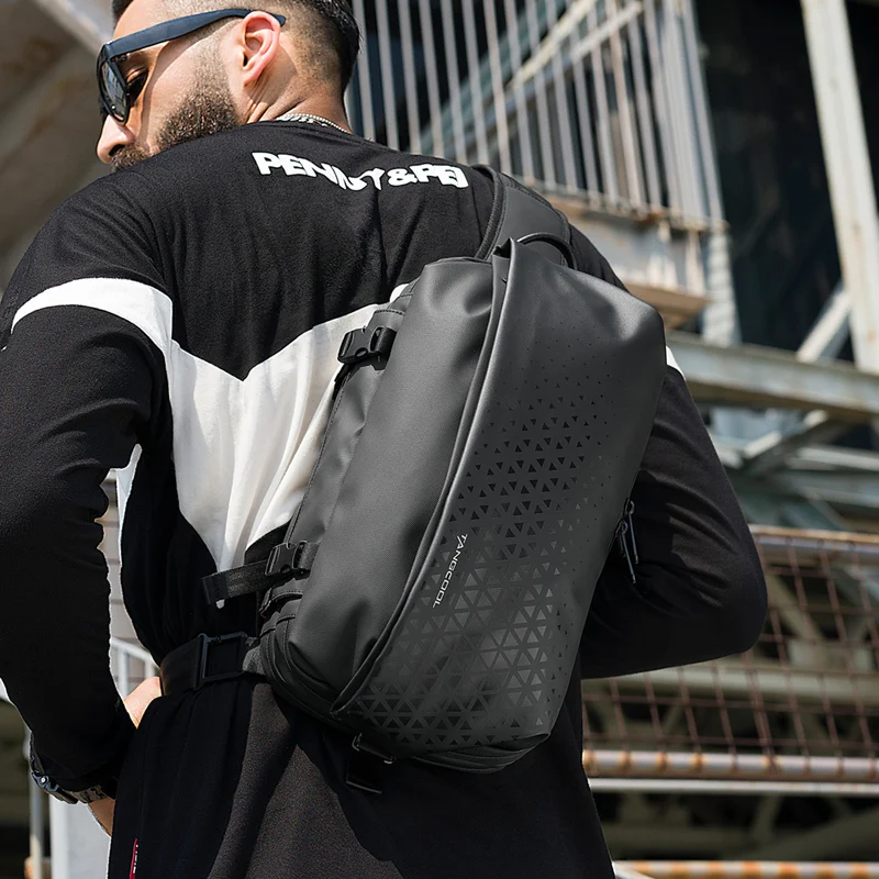Модная мужская сумка мессенджер Tangcool водонепроницаемый дизайнерский рюкзак
