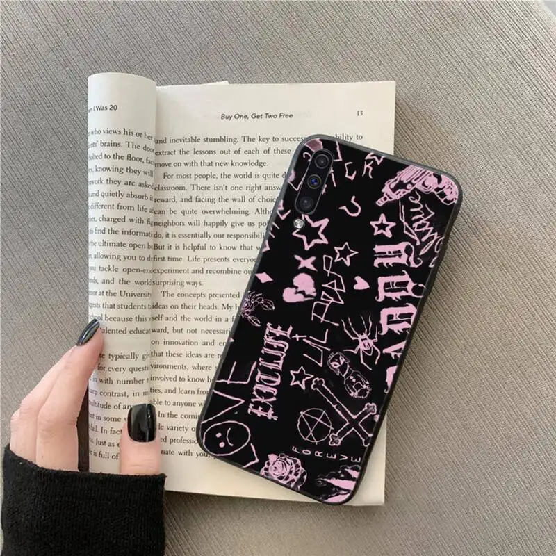 

Hip Hop Rapper Lil Peep Phone Case For Samsung galaxy A S note 10 7 8 9 20 30 31 40 50 51 70 71 21 s ultra plus