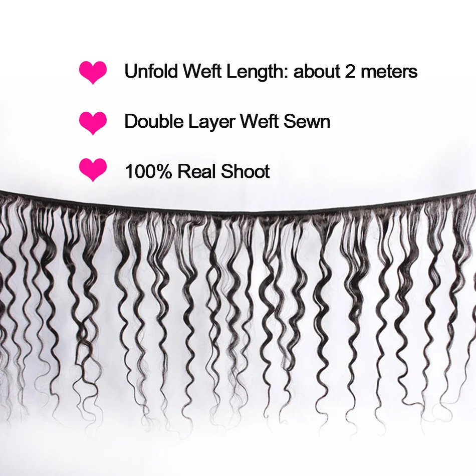 3 или 4 человеческие волосы пряди с фронтальным закрытием Alibele перуанские